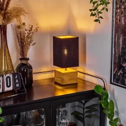 Lampe De Table Geneva Ecru, 1 Lumiere