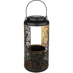 Lampe De Table Globo Solar Led Noir, 1 Lumiere