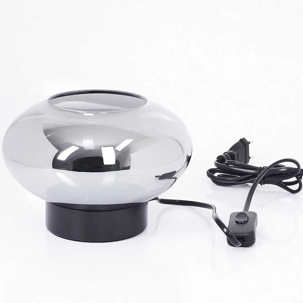 Lampe De Table Haikala Noir, 1 Lumiere