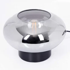 Lampe De Table Haikala Noir, 1 Lumiere