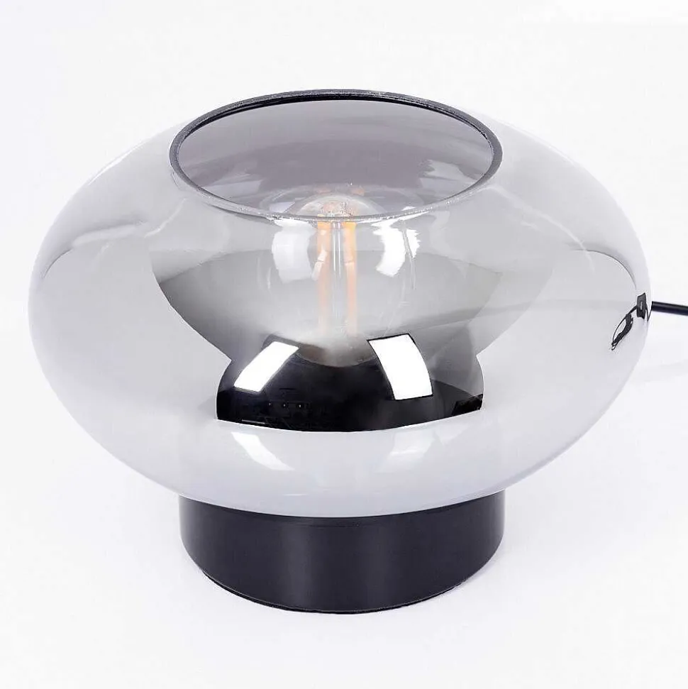 Lampe De Table Haikala Noir, 1 Lumiere