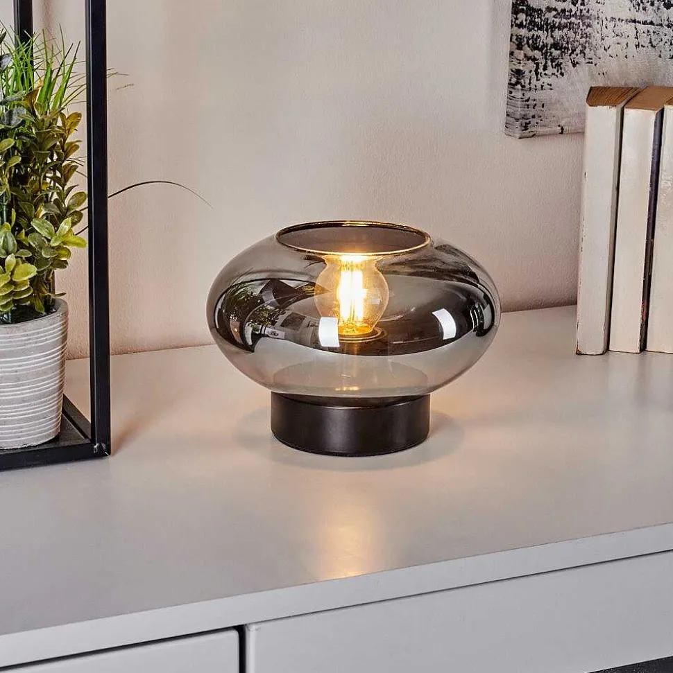 Lampe De Table Haikala Noir, 1 Lumiere