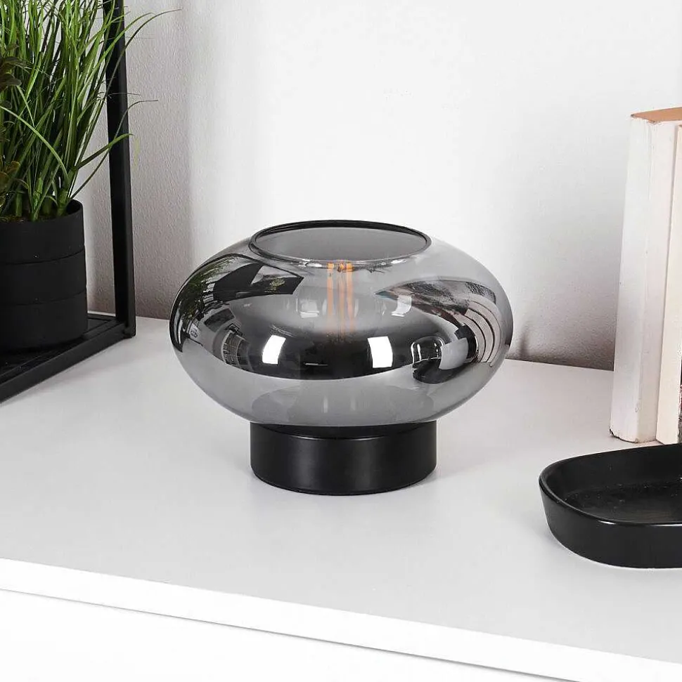 Lampe De Table Haikala Noir, 1 Lumiere