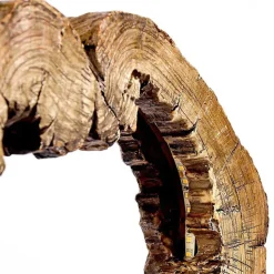 Lampe De Table Hasteboda Led Brun, Couleur Bois, 1 Lumiere