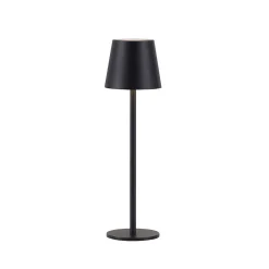 Lampe De Table Leuchten-Direkt Euria Led Noir, 1 Lumiere