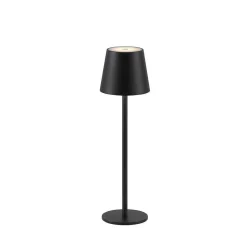 Lampe De Table Leuchten-Direkt Euria Led Noir, 1 Lumiere