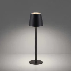 Lampe De Table Leuchten-Direkt Euria Led Noir, 1 Lumiere