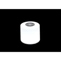 Lampe De Table Lutec Noma Led Blanc, 1 Lumiere, Changeur De Couleurs