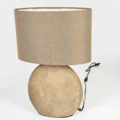 Lampe De Table Manariz Brun, 1 Lumiere