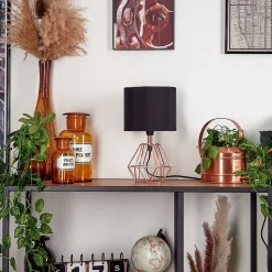 Lampe De Table Marang Cuivre, 1 Lumiere