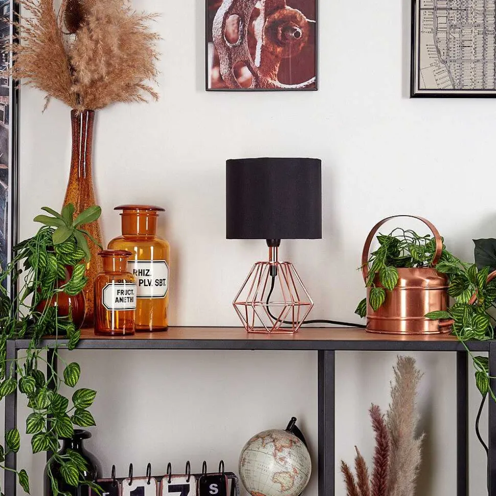 Lampe De Table Marang Cuivre, 1 Lumiere