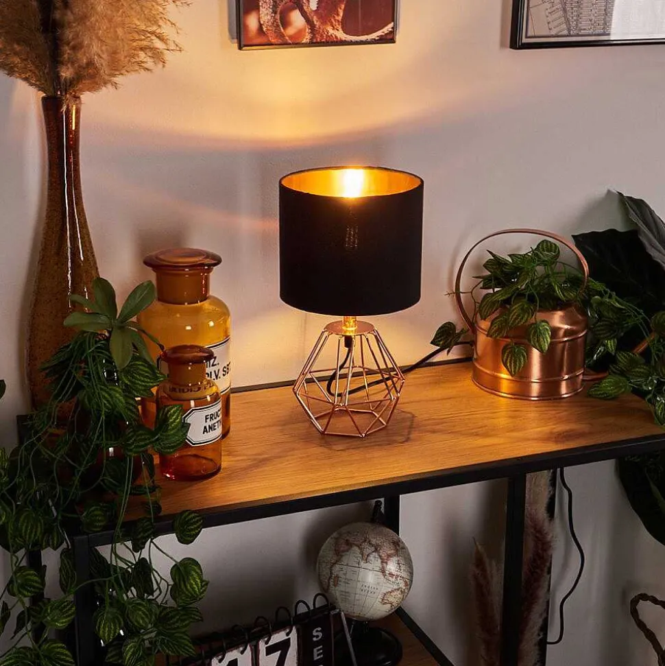 Lampe De Table Marang Cuivre, 1 Lumiere