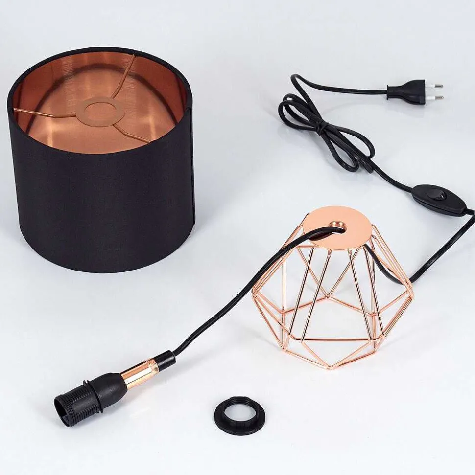 Lampe De Table Marang Cuivre, 1 Lumiere