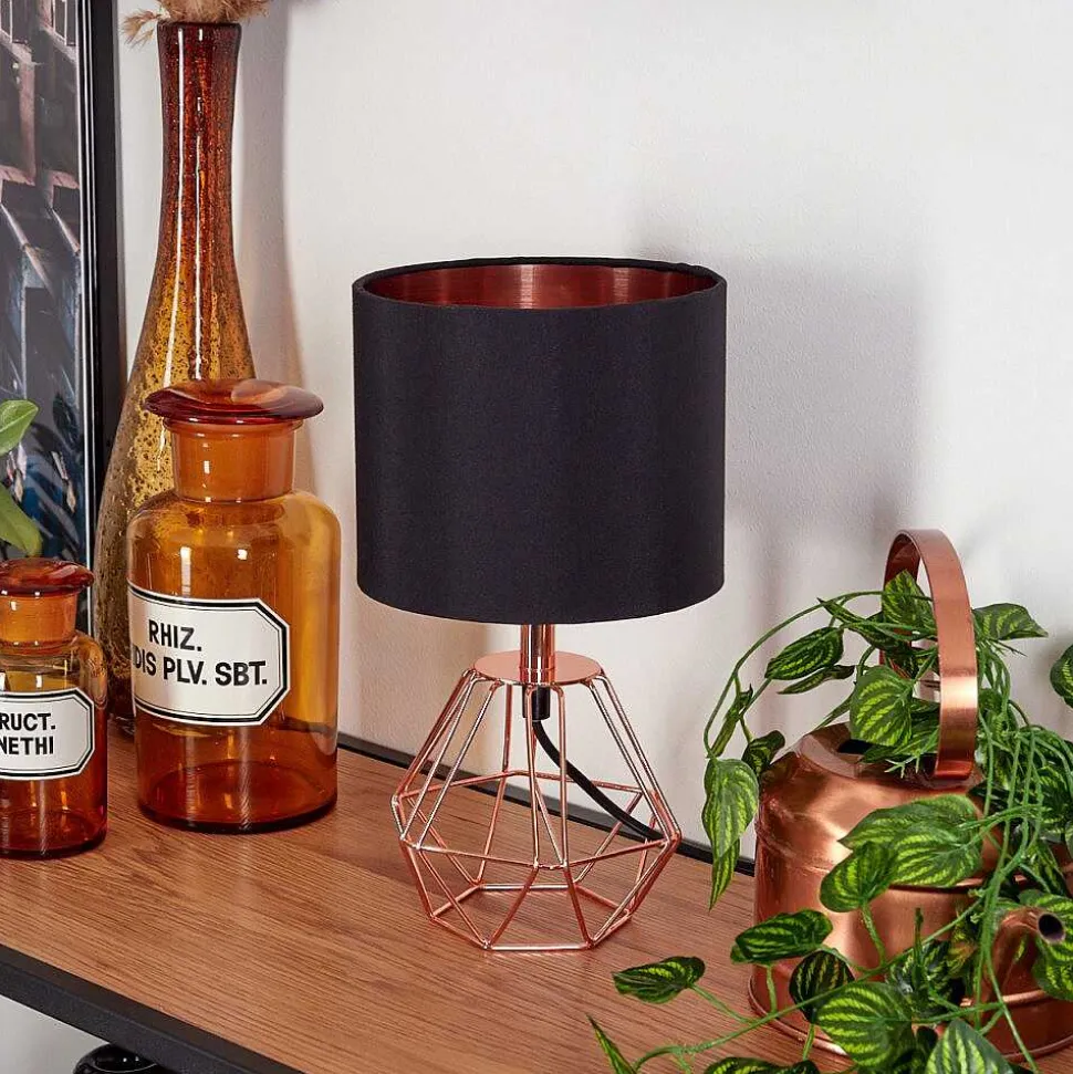 Lampe De Table Marang Cuivre, 1 Lumiere