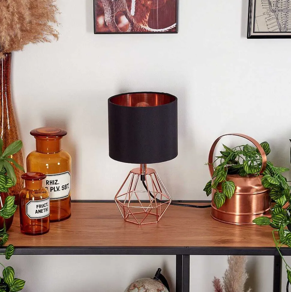 Lampe De Table Marang Cuivre, 1 Lumiere