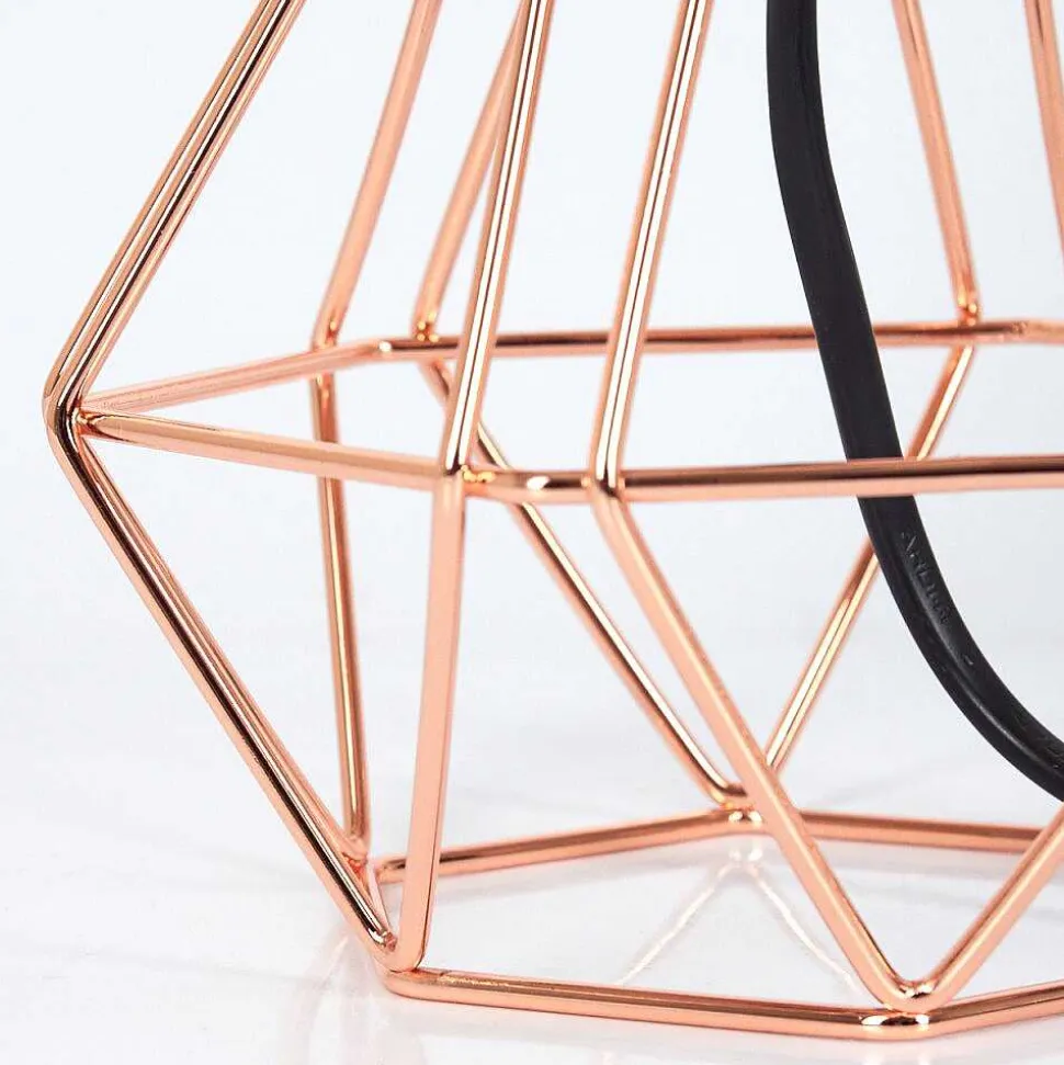 Lampe De Table Marang Cuivre, 1 Lumiere