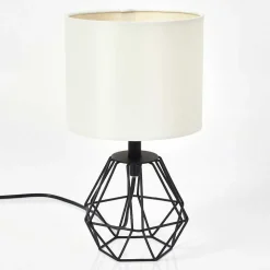 Lampe De Table Marang Noir, 1 Lumiere