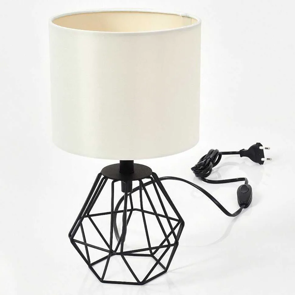 Lampe De Table Marang Noir, 1 Lumiere