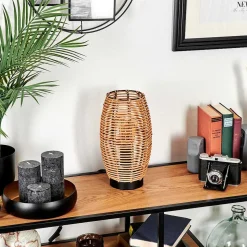 Lampe De Table Mulstrand Ecru, Noir, 1 Lumiere