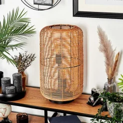 Lampe De Table Mulstrand Ecru, Noir, 2 Lumieres