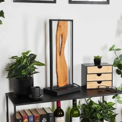 Lampe De Table Nevogilde Led Ecru, Noir, 1 Lumiere