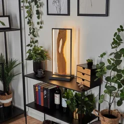 Lampe De Table Nevogilde Led Ecru, Noir, 1 Lumiere