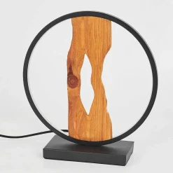 Lampe De Table Nevogilde Led Ecru, Noir, 1 Lumiere