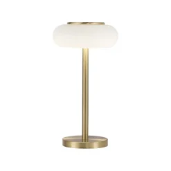 Lampe De Table Paul Neuhaus Q-Etienne Led Laiton, 1 Lumiere, Telecommandes