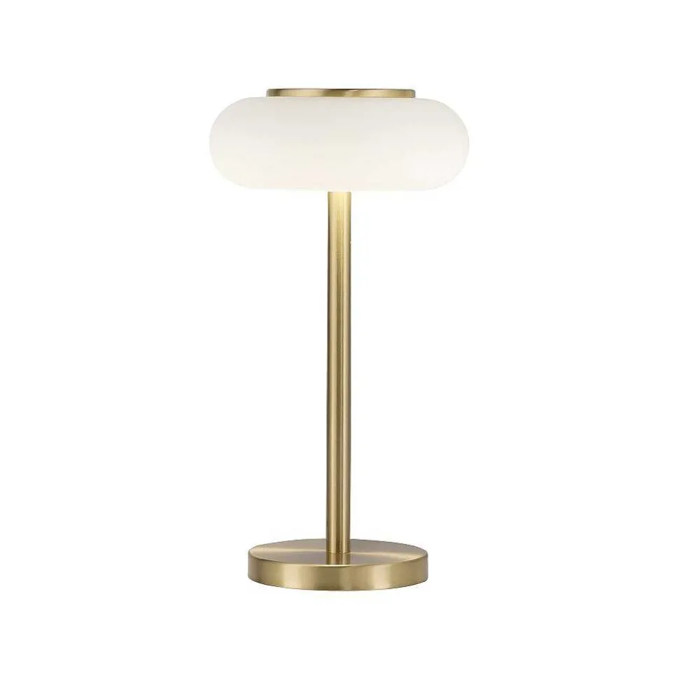 Lampe De Table Paul Neuhaus Q-Etienne Led Laiton, 1 Lumiere, Telecommandes