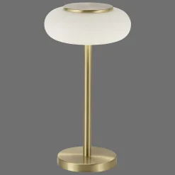 Lampe De Table Paul Neuhaus Q-Etienne Led Laiton, 1 Lumiere, Telecommandes