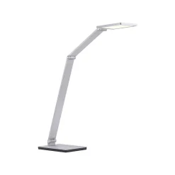 Lampe De Table Paul Neuhaus Q-Hannes Led Argente, 1 Lumiere, Telecommandes