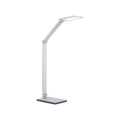 Lampe De Table Paul Neuhaus Q-Hannes Led Argente, 1 Lumiere, Telecommandes