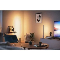Lampe De Table Philips Hue Gradient Signe Led Blanc, 1 Lumiere, Changeur De Couleurs