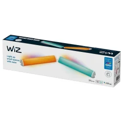 Lampe De Table Philips Wiz Lightbar Led Blanc, 1 Lumiere, Changeur De Couleurs