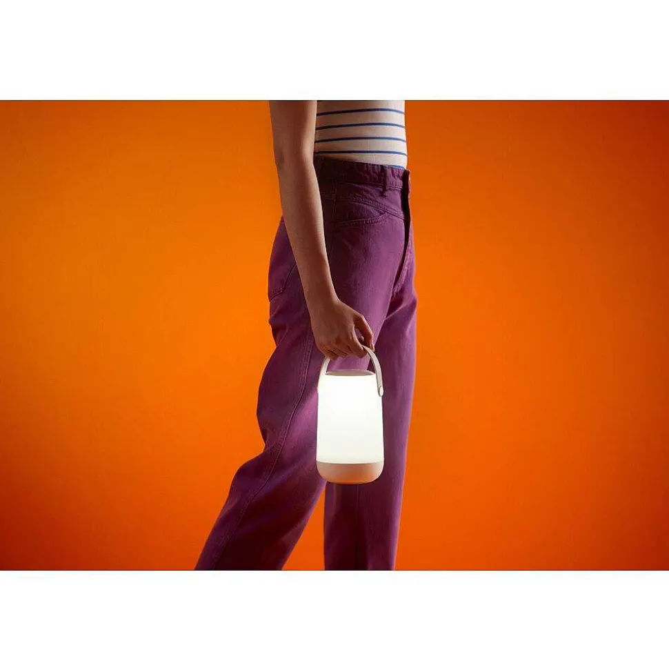 Lampe De Table Philips Wiz Portable Led Blanc, 1 Lumiere, Changeur De Couleurs