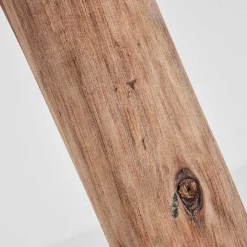 Lampe De Table Pozos Ecru, Noir, 1 Lumiere