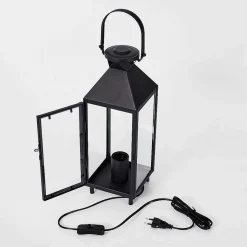 Lampe De Table Raupunga Noir, 1 Lumiere