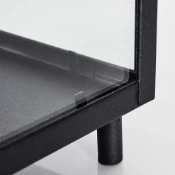 Lampe De Table Raupunga Noir, 1 Lumiere