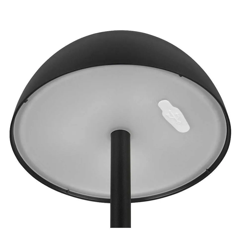 Lampe De Table Reality Ricardo Led Noir, 1 Lumiere