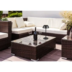 Lampe De Table Reality Ricardo Led Noir, 1 Lumiere