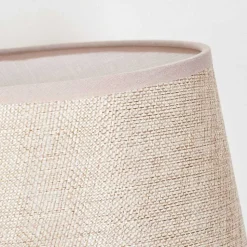 Lampe De Table Stampa Brun, Couleur Bois, 1 Lumiere