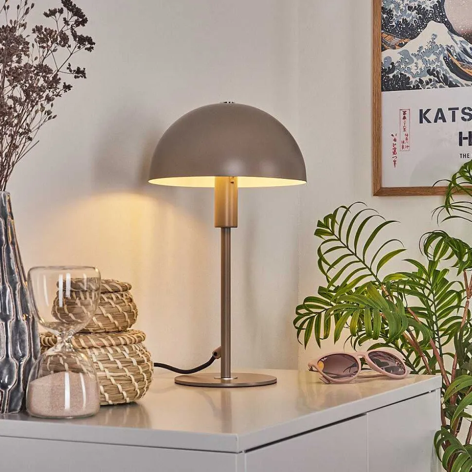 Lampe De Table Tati Gris, 1 Lumiere