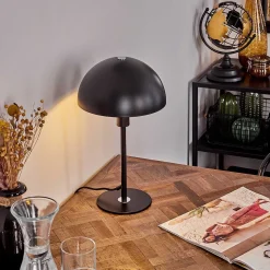 Lampe De Table Tati Noir, 1 Lumiere