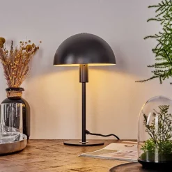Lampe De Table Tati Noir, 1 Lumiere