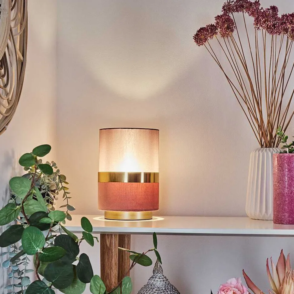 Lampe De Table Weiler Or, 1 Lumiere