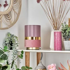 Lampe De Table Weiler Or, 1 Lumiere