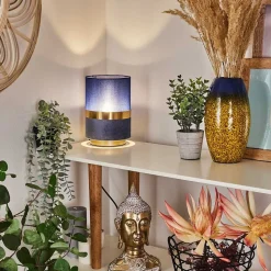 Lampe De Table Weiler Or, 1 Lumiere