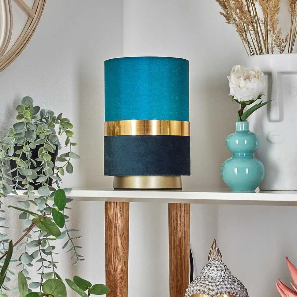 Lampe De Table Weiler Or, 1 Lumiere