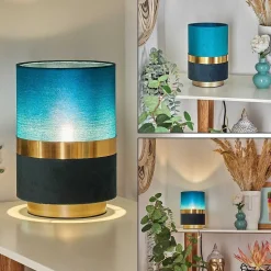 Lampe De Table Weiler Or, 1 Lumiere