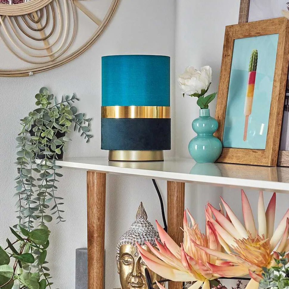 Lampe De Table Weiler Or, 1 Lumiere